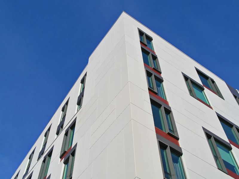 Edificio en altura terminado